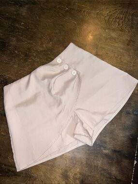 SHEIN Light Pink High Waist Women’s Shorts